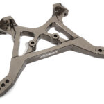 Billet Machined Alloy Rear Shock Tower for Associated DR10 Drag Race Car RTR