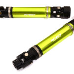 Green Machined Alloy Universal Drive Shafts for Traxxas 1/10 Maxx 4S Truck 8950