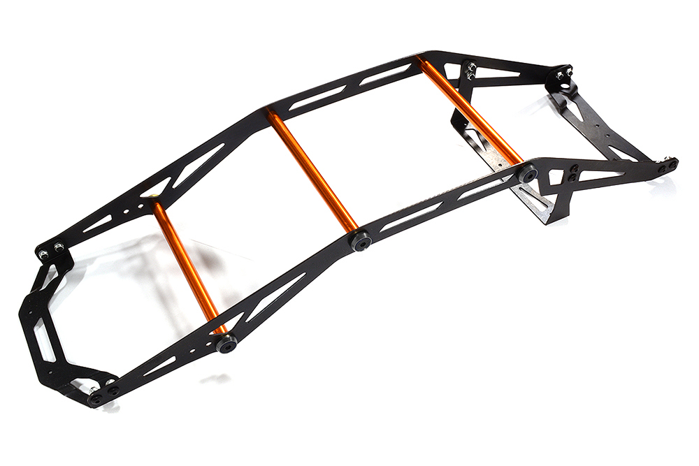 C29616ORANGE Metal Alloy Exo-Skeleton Body Roll Cage Kit for Traxxas X-Maxx 4X4 7711 - Image 1