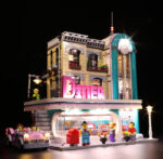 LED Light Kit for Lego 10260 Creator Downtown Diner - Image 2