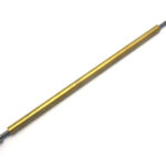Straight 195mm Long 3mm Stainless Steel Shaft w/ Brass Stuffing Tube for RC Boat