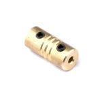 Steel Motor Coupler L=18mm 2.3mm Shaft to 2.2mm Flex Cable Shaft for RC Boat
