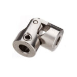 Steel Universal Joint 24mm Length 5mm to 4mm for RC Boat in Silver