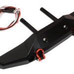 Realistic Front Alloy Bumper for Axial 1/10 SCX10 II 6X6 - Durable Upgrade