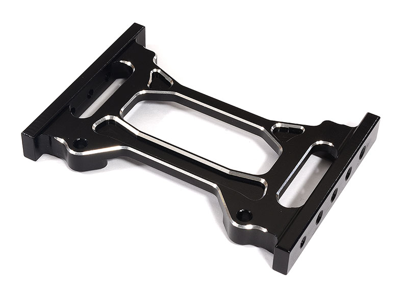 C29786BLACK Machined Alloy Frame Extension Chassis Brace for Axial 1/10 SCX10 II 6X6 - Image 1
