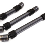 Machined Alloy Center Drive (3) Shafts for Axial 1/10 SCX10 II 6X6
