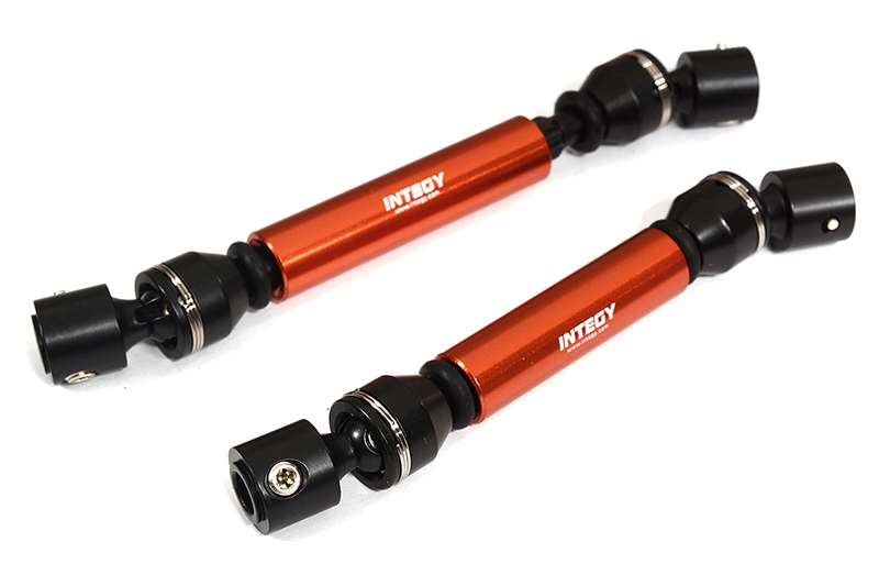 C29789RED Machined Alloy Center Drive (2) Shafts for Axial 1/10 SCX10 III (2 Speed) - Image 1