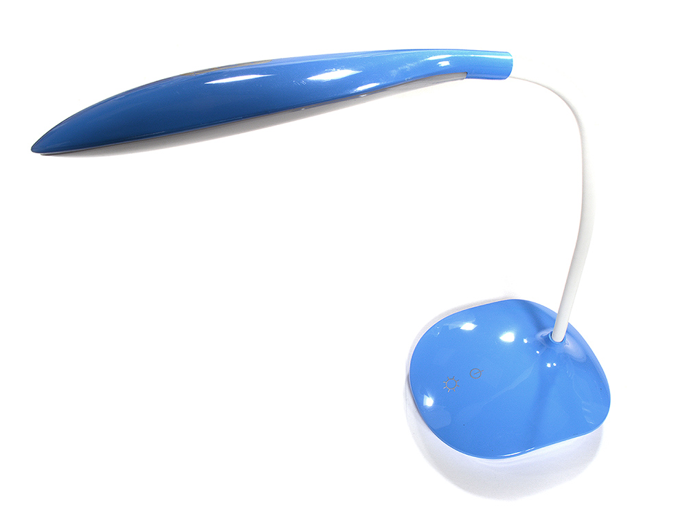 C29799BLUE LED Delicate Rechargeable Desk Lamp w/ USB Cord - Image 1
