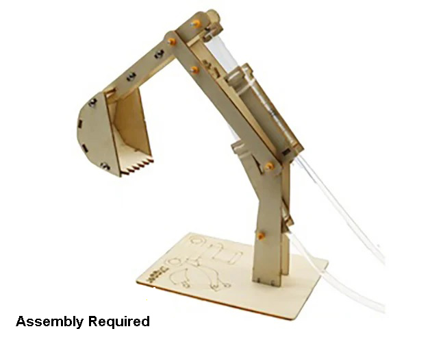 C29805 Educational DIY Robot Kit, Laser Cut Pieces w/ Instruction in Chinese Language - Image 1