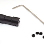 Billet Machined Motor Coupler L=25mm 3mm Shaft to 3mm Shaft for RC Boat