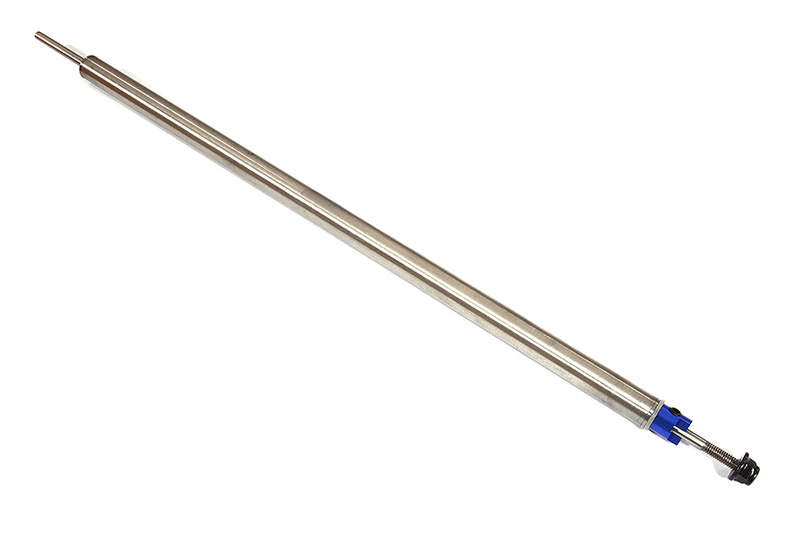 C29837 Straight 250mm Long 3mm Stainless Shaft w/ Stainless Stuffing Tube for RC Boat - Image 1