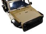 Realistic JW10-S Hard Plastic Body Kit for 1/10 Crawler WB=313mm (Matte Brown) - Image 3