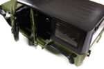 Realistic JW10-S Hard Plastic Body Kit for 1/10 Crawler WB=313mm (Matte Green) - Image 2