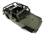 Realistic JW10-C Hard Plastic Body Kit for 1/10 Crawler WB=313mm (Matte Green)