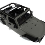 Realistic JW10-C Hard Plastic Body Kit for 1/10 Scale Off-Road Crawler WB=313mm