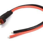 T-Style Type Plug Male Connector w/ 180mm Wires