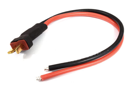 T-Style Type Plug Male Connector w/ 180mm Wires