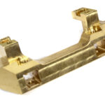 Brass 100g Alloy Front Bumper Mount w/ Steering Servo Mount for Traxxas TRX-4