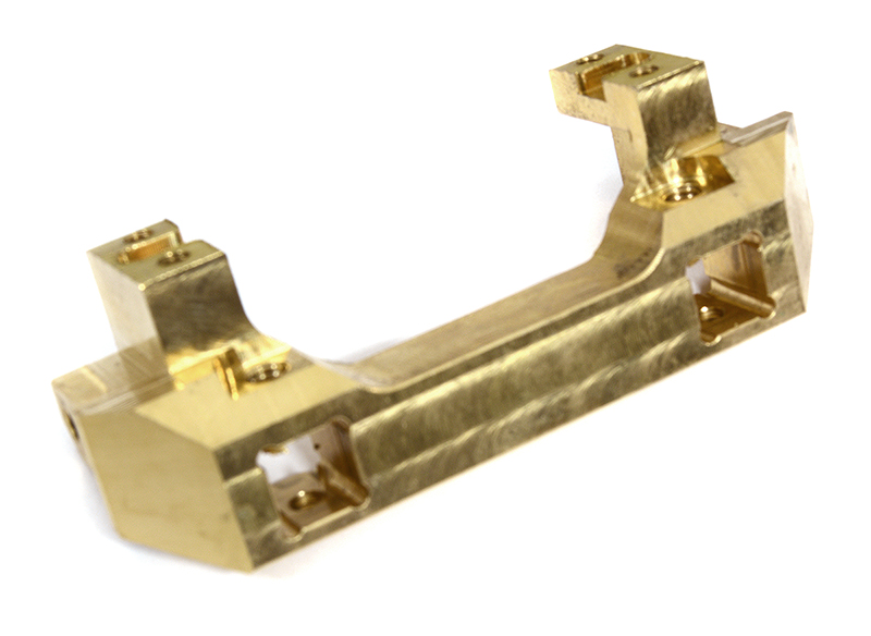 C29872 Brass 100g Alloy Front Bumper Mount w/ Steering Servo Mount for Traxxas TRX-4 - Image 1