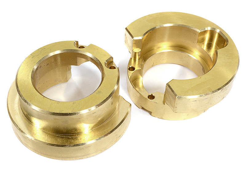 C29873 Brass Alloy 123g Weight Add-On Set for 1/10 TRX-4 Trail Crawler - Image 1