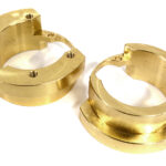 Brass Alloy 82g Each Weight Add-On Set for Traxxas 1/10 TRX-4 Trail Crawler