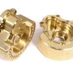 Machined Brass Alloy 93g Each Portal Cover (2) for Traxxas TRX-4 Scale Crawler