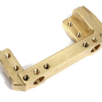 Brass 91g Alloy Front Bumper Mount w/ Steering Servo Mount for Axial SCX10 II