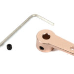 Metal Steering Arm 4mm Shaft Size (r=16.5/21.5mm) for RC Boats