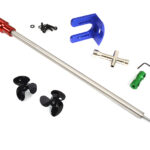 Straight 270mm Long 3mm Stainless Steel Shaft Assembly w/Motor Mount for RC Boat