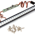Multi-Color LED Light Bar On/Off/Flash w/ 3 Modes for Traxxas Axial Tamiya 148mm