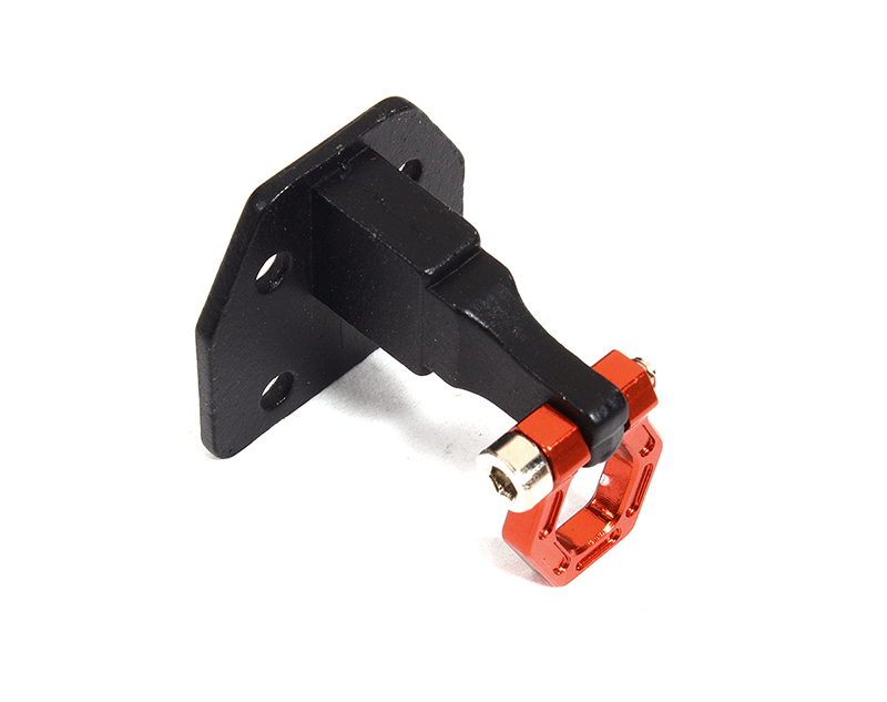 C29955RED Alloy Machined Shackle Hitch Towing Receiver for 1/10 Off-Road Scale Crawlers - Image 1