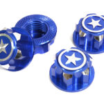 Billet Machined 17mm Hex Wheel Nuts (4) for Traxxas 1/10 & 1/8 Scale