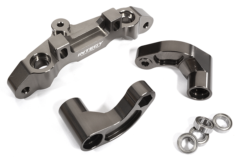 C29975GREY Billet Machined Steering Bellcrank for Arrma 1/5 Kraton 4X4 8S BLX ARA340153 - Image 1