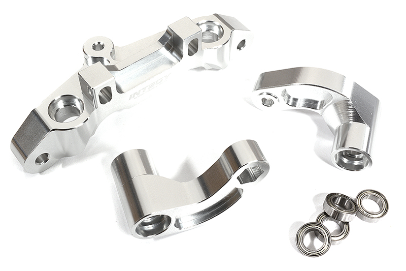 C29975SILVER Billet Machined Steering Bellcrank for Arrma 1/5 Kraton 4X4 8S BLX ARA340153 - Image 1