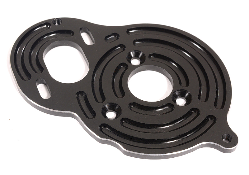 C29977BLACK Billet Machined Motor Plate for Team Associated DR10 Drag Race Car RTR - Image 1