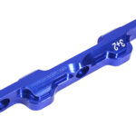 Machined 3+2 Rear Arm Mount C for Team Associated DR10 Drag Race Car RTR - Blue