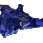 Blue Billet Machined Front Bulkhead for Traxxas 1/10 Maxx 4S Truck 8920