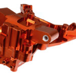 Red Billet Machined Front Bulkhead for Traxxas 1/10 Maxx 4S Monster Truck 8920