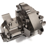 Grey Billet Machined Rear Bulkhead & Gear Covers for Traxxas 1/10 Maxx 4S 8928