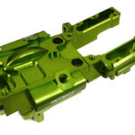 Green Billet Machined Front Bulkhead for Traxxas 1/10 Scale E-Revo 2.0 8630