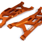 Billet Machined Alloy Front Lower Arms for Axial 1/8 Yeti XL Rock Racer Buggy