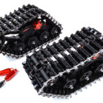 Rear Snowmobile & Sandmobile (2) for Traxxas 1/10 Maxx 4S Truck, require C29373