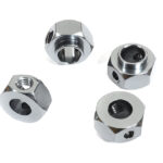 12mm Hex Wheel (4) Hub Alloy 8mm Thick for Traxxas TRX-4 Scale & Trail Crawler