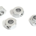 12mm Hex Wheel (4) Hub Alloy 8mm Thick for Traxxas TRX-4 Scale & Trail Crawler
