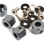 12mm Hex Wheel (4) Hub Alloy 12mm Thick for Traxxas TRX-4 Scale & Trail Crawler