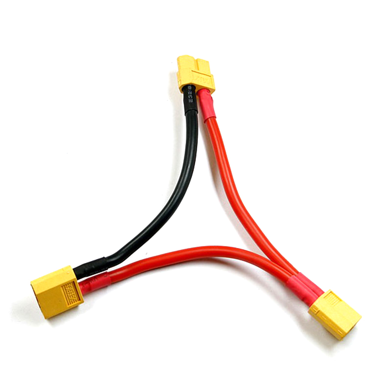 C30030 XT60 Series 2-Battery Connector Adapter Wire Harness - Image 1