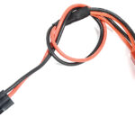 200mm Silicone Wire Twin JST Style 2 Pin to JST 3P Receiver Male Plug Wire