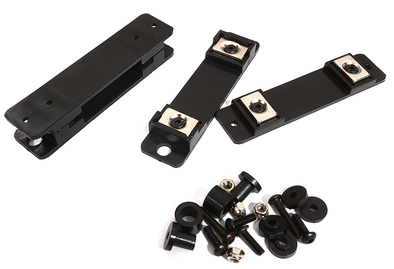 C30043 Magnetic Force Body Mounts for Traxxas TRX-6, Axial SCX-10 & SCX10 II Crawler - Image 1