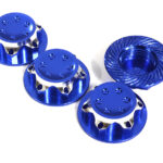 Billet Machined 17mm Hex Wheel Nuts for Most 1/8 Buggy, Truggy, SC & Mon. Truck