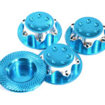 Billet Machined 17mm Hex Wheel Nuts for Most 1/8 Buggy, Truggy, SC & Mon. Truck